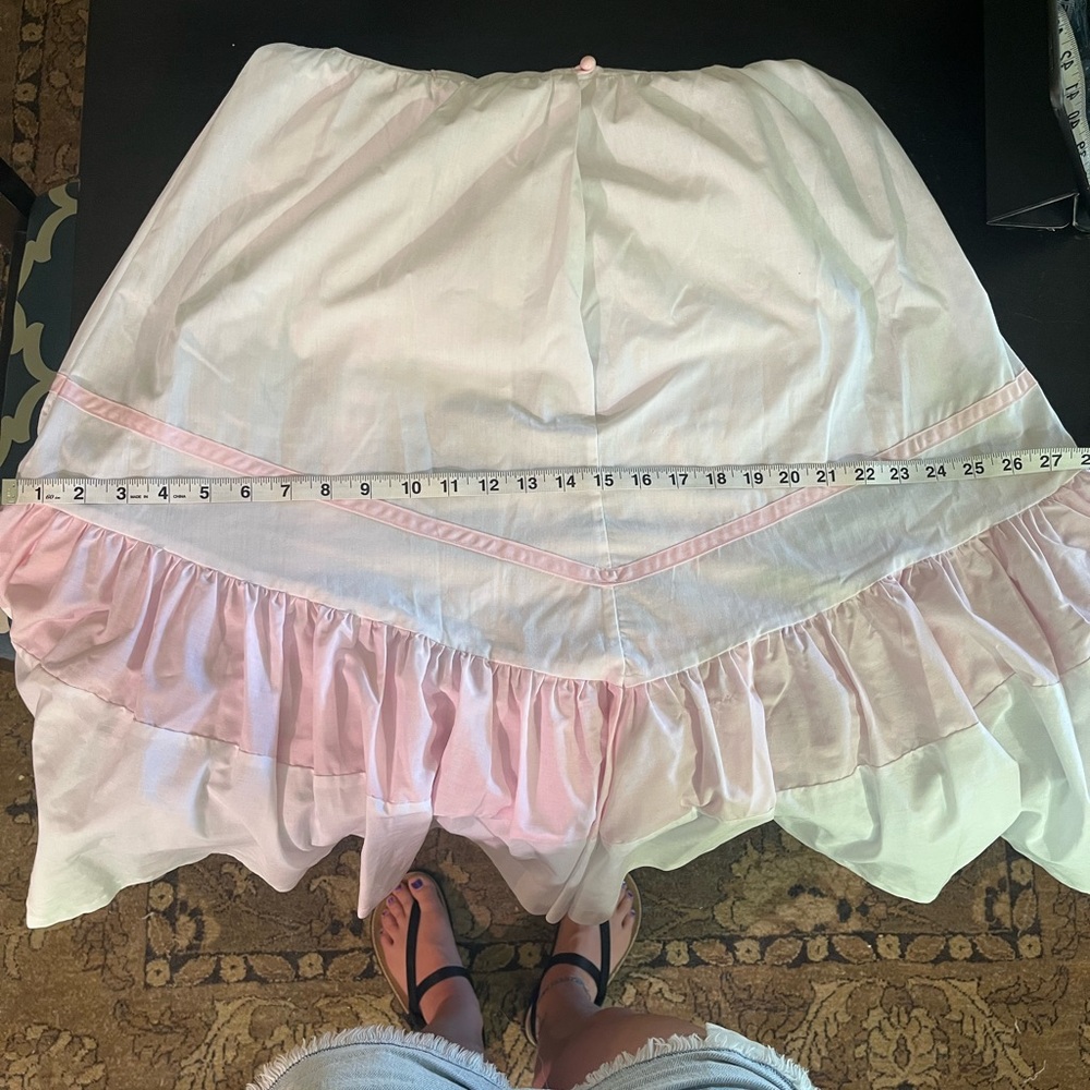 Vintage 70s Embroidered Prairie Sundress - Picture 12 of 13